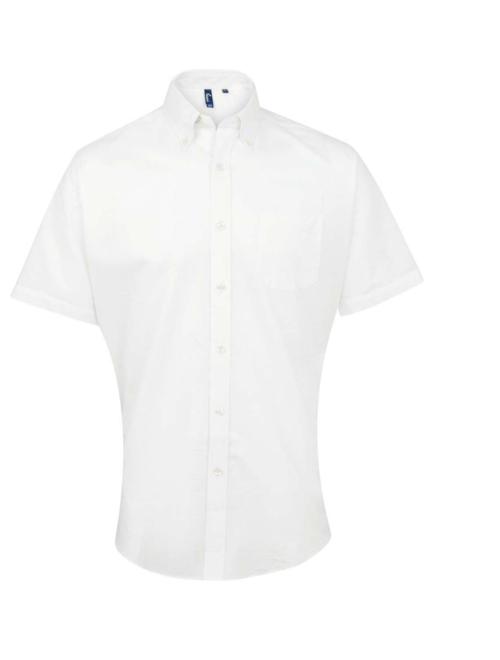 MEN’S SHORT SLEEVE SIGNATURE OXFORD SHIRT