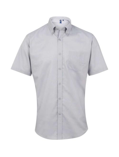 MEN’S SHORT SLEEVE SIGNATURE OXFORD SHIRT