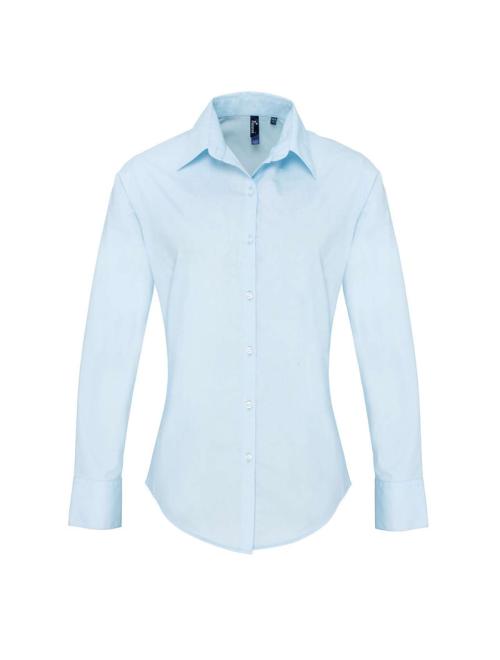 WOMEN'S POPLIN SUPREME LONG SLEEVE SHIRT
