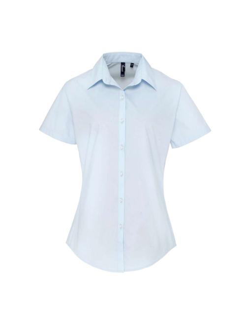 WOMEN'S POPLIN SUPREME SHORT SLEEVE SHIRT
