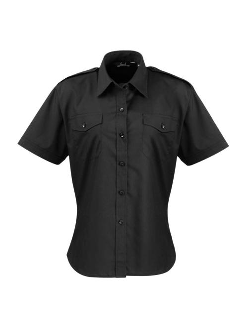 WOMEN'S SHORT SLEEVE PILOT SHIRT WOMEN'S SHORT SLEEVE PILOT SHIRT