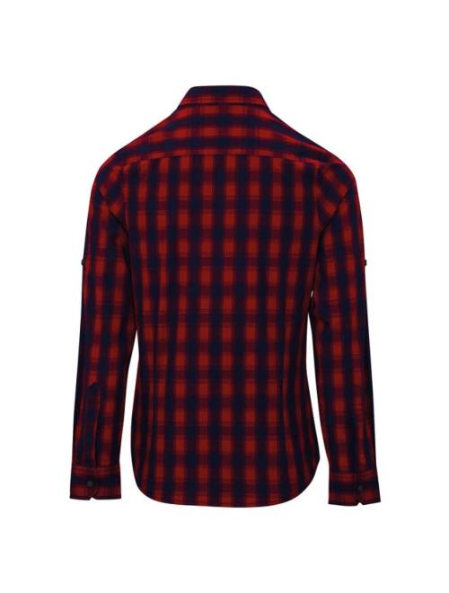 'MULLIGAN' CHECK - WOMEN'S LONG SLEEVE COTTON SHIRT
