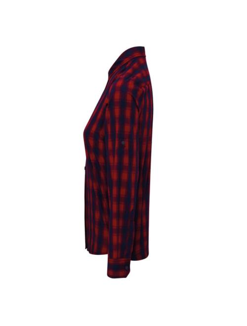 'MULLIGAN' CHECK - WOMEN'S LONG SLEEVE COTTON SHIRT