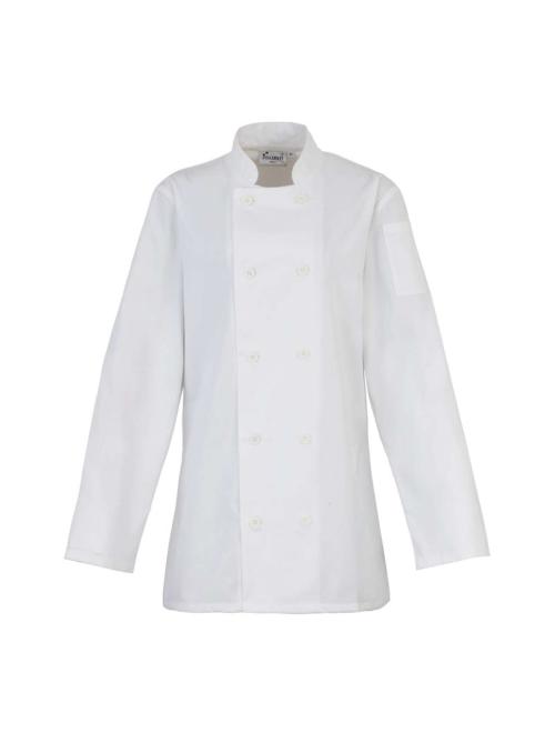 LADIES’ LONG SLEEVE CHEF’S JACKET