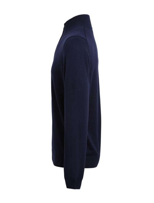 MEN'S QUARTER-ZIP KNITTED SWEATER