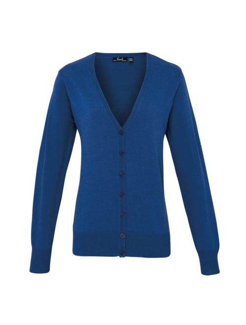 WOMEN'S BUTTON-THROUGH KNITTED CARDIGAN