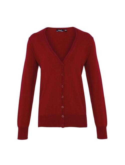 WOMEN'S BUTTON-THROUGH KNITTED CARDIGAN WOMEN'S BUTTON-THROUGH KNITTED CARDIGAN