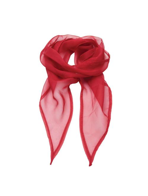 'COLOURS COLLECTION' PLAIN CHIFFON SCARF