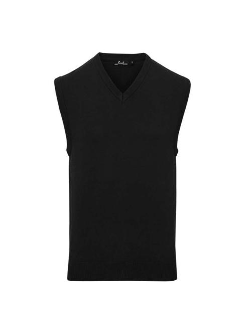 MEN'S V-NECK SLEEVELESS SWEATER