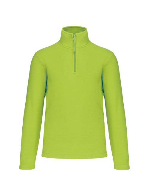 ENZO - ZIP NECK MICROFLEECE JACKET
