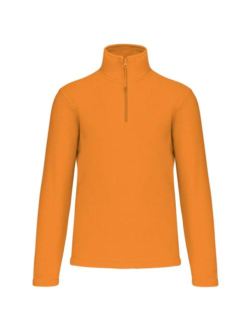 ENZO - ZIP NECK MICROFLEECE JACKET