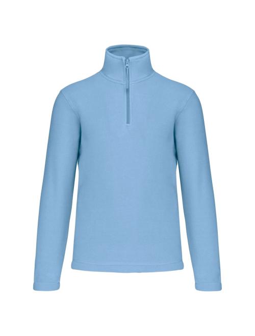 ENZO - ZIP NECK MICROFLEECE JACKET