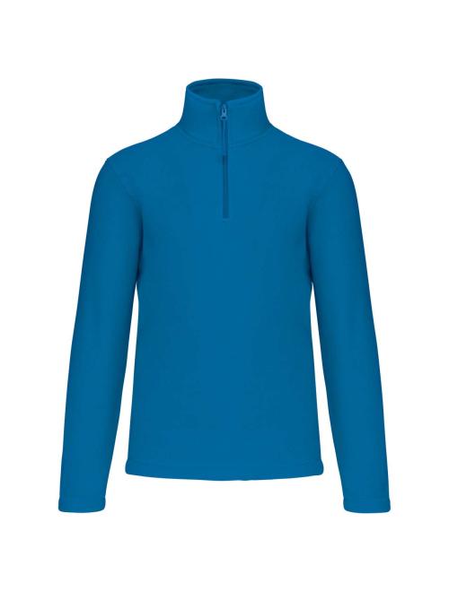 ENZO - ZIP NECK MICROFLEECE JACKET