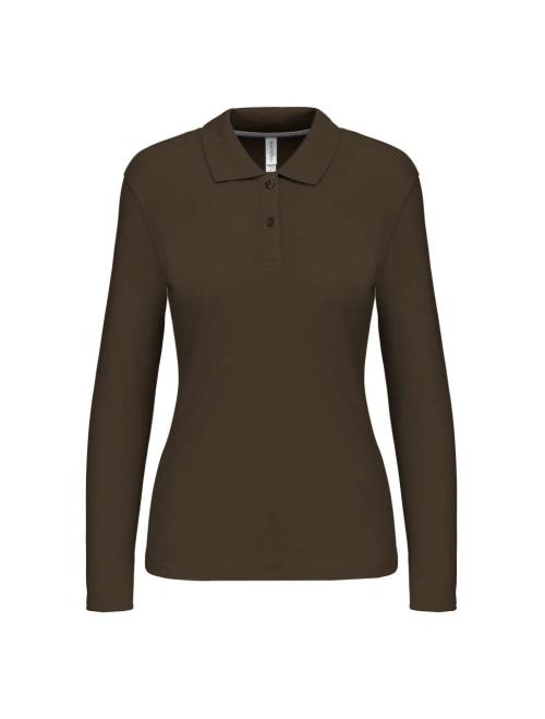 LADIES' LONG-SLEEVED POLO SHIRT LADIES' LONG-SLEEVED POLO SHIRT