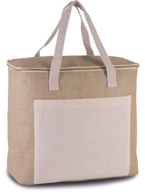 JUTE COOL BAG - LARGE SIZE