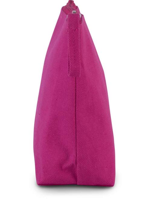 TOILETRY BAG IN COTTON CANVAS