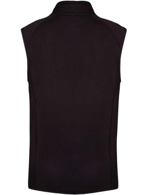 DUAL-FABRIC SLEEVELESS SPORTS JACKET