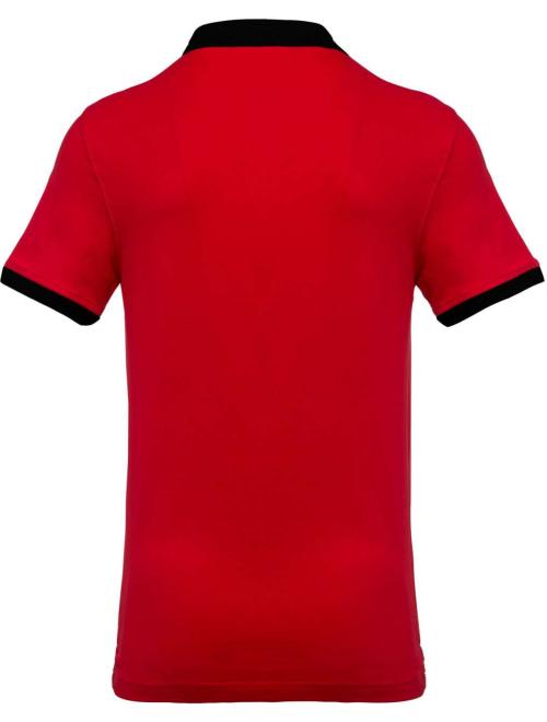 MEN'S TWO-TONE PIQUÉ POLO SHIRT MEN'S TWO-TONE PIQUÉ POLO SHIRT
