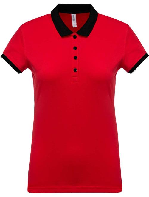 LADIES’ TWO-TONE PIQUÉ POLO SHIRT LADIES’ TWO-TONE PIQUÉ POLO SHIRT