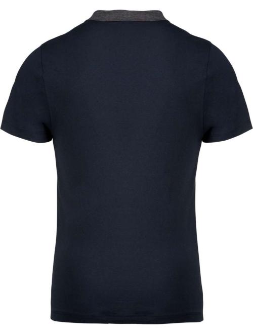 MEN'S TWO-TONE JERSEY POLO SHIRT MEN'S TWO-TONE JERSEY POLO SHIRT