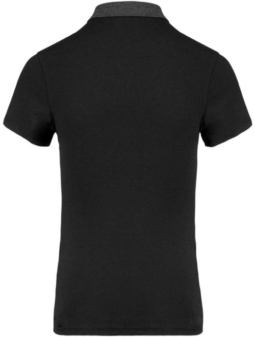 LADIES' TWO-TONE JERSEY POLO SHIRT LADIES' TWO-TONE JERSEY POLO SHIRT