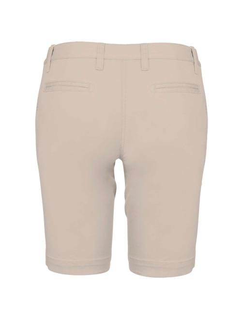 LADIES' CHINO BERMUDA SHORTS LADIES' CHINO BERMUDA SHORTS