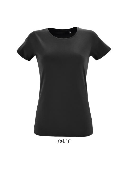REGENT FIT WOMEN ROUND COLLAR FITTED T-SHIRT