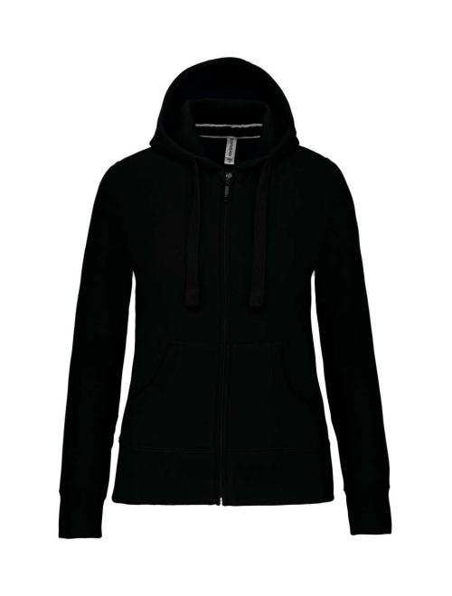 LADIES' FULL ZIP HOODED SWEATSHIRT LADIES' FULL ZIP HOODED SWEATSHIRT