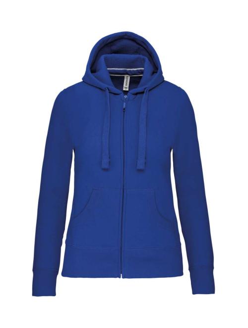 LADIES' FULL ZIP HOODED SWEATSHIRT LADIES' FULL ZIP HOODED SWEATSHIRT