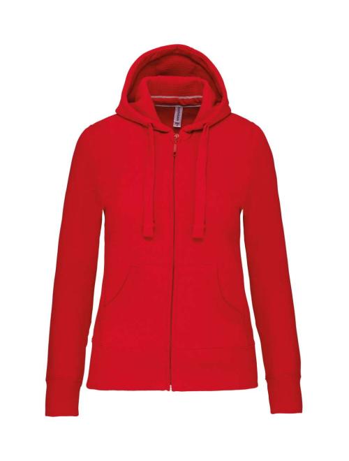 LADIES' FULL ZIP HOODED SWEATSHIRT LADIES' FULL ZIP HOODED SWEATSHIRT