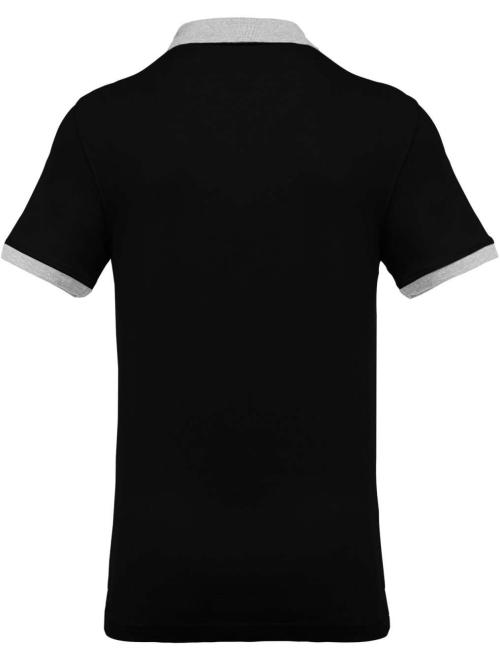 MEN'S TWO-TONE PIQUÉ POLO SHIRT MEN'S TWO-TONE PIQUÉ POLO SHIRT