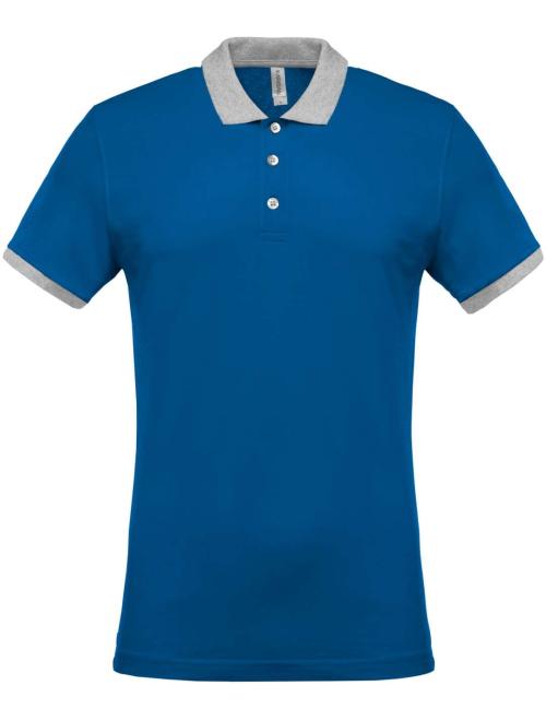 MEN'S TWO-TONE PIQUÉ POLO SHIRT MEN'S TWO-TONE PIQUÉ POLO SHIRT