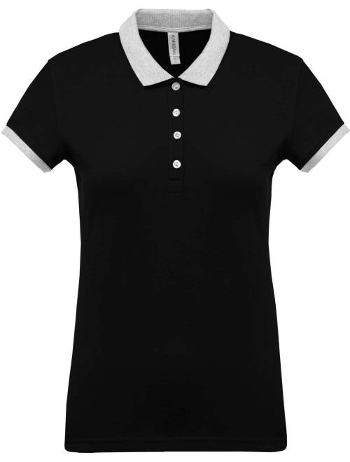 LADIES’ TWO-TONE PIQUÉ POLO SHIRT LADIES’ TWO-TONE PIQUÉ POLO SHIRT