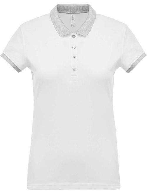 LADIES’ TWO-TONE PIQUÉ POLO SHIRT LADIES’ TWO-TONE PIQUÉ POLO SHIRT