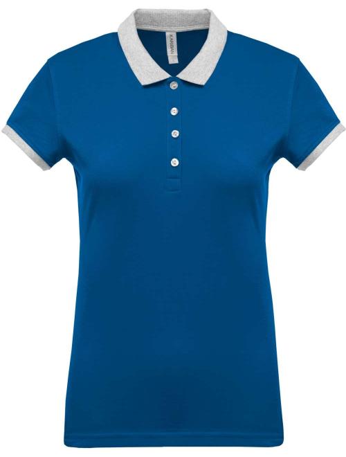 LADIES’ TWO-TONE PIQUÉ POLO SHIRT LADIES’ TWO-TONE PIQUÉ POLO SHIRT