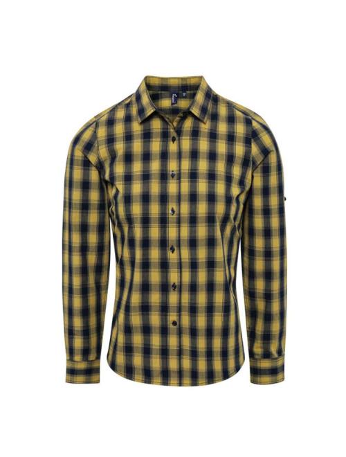 'MULLIGAN' CHECK - WOMEN'S LONG SLEEVE COTTON SHIRT 'MULLIGAN' CHECK - WOMEN'S LONG SLEEVE COTTON SHIRT