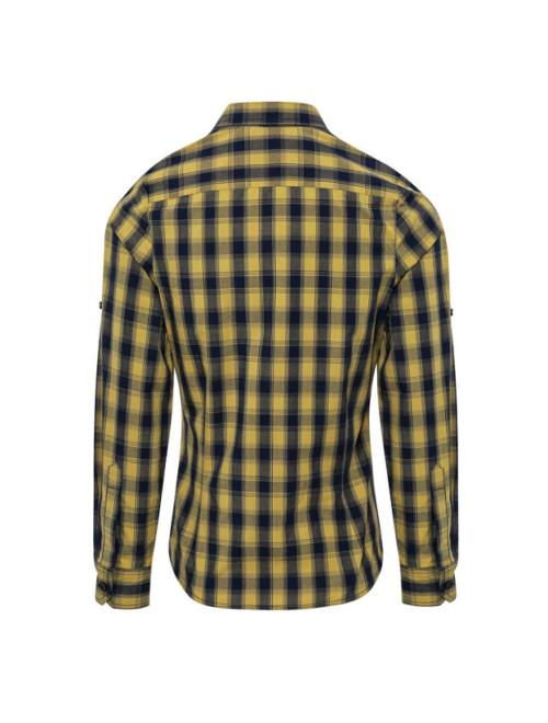 'MULLIGAN' CHECK - WOMEN'S LONG SLEEVE COTTON SHIRT
