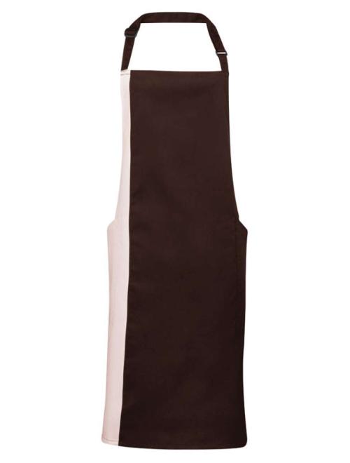 'COLOURS COLLECTION’ CONTRAST BIB APRON