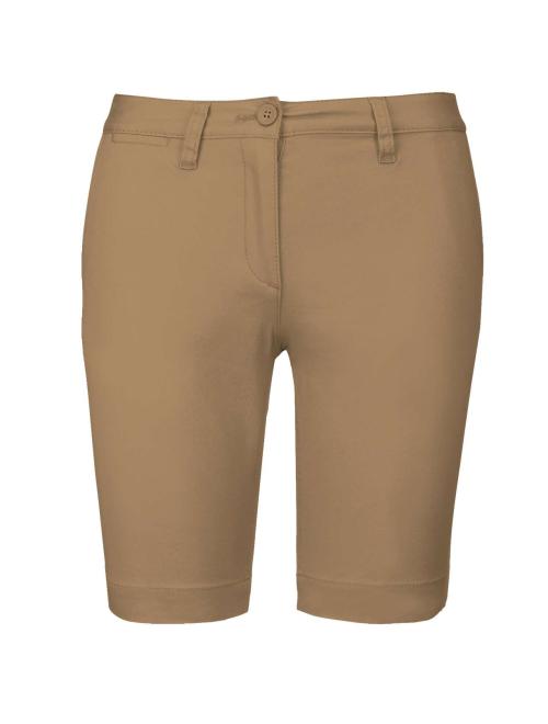 LADIES' CHINO BERMUDA SHORTS LADIES' CHINO BERMUDA SHORTS