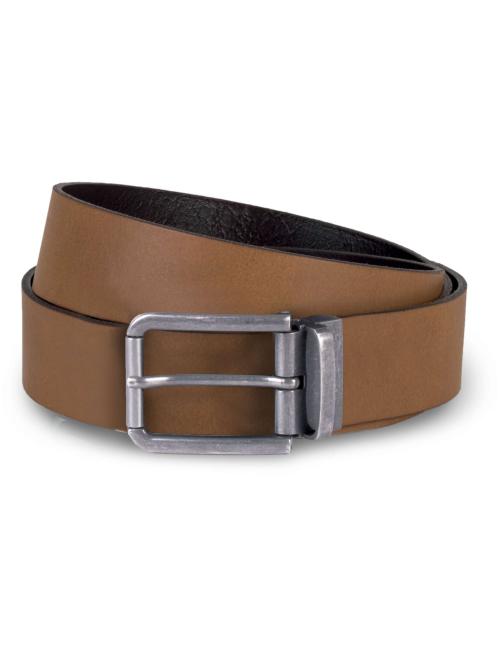 RAW EDGE LEATHER BELT - 35MM
