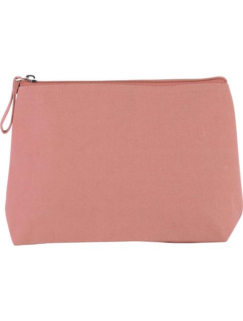 TOILETRY BAG IN COTTON CANVAS