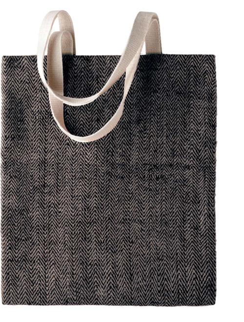 100 NATURAL YARN DYED JUTE BAG