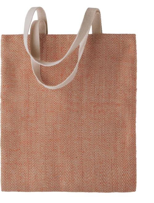 100 NATURAL YARN DYED JUTE BAG
