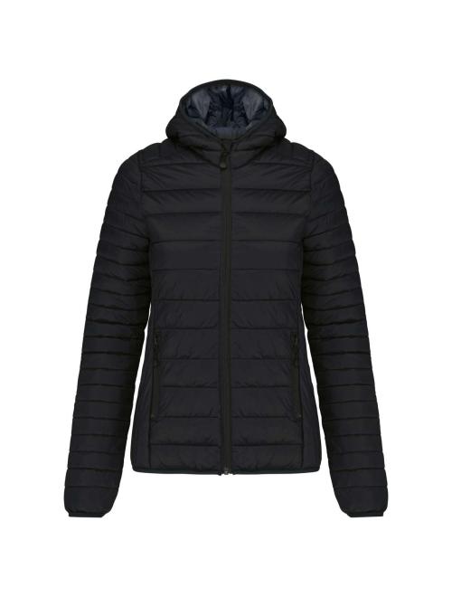LADIES' LIGHTWEIGHT HOODED PADDED JACKET LADIES' LIGHTWEIGHT HOODED PADDED JACKET