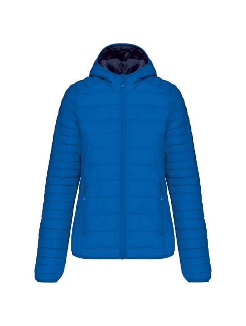 LADIES' LIGHTWEIGHT HOODED PADDED JACKET LADIES' LIGHTWEIGHT HOODED PADDED JACKET