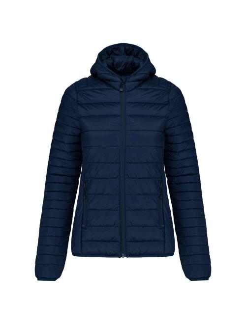 LADIES' LIGHTWEIGHT HOODED PADDED JACKET LADIES' LIGHTWEIGHT HOODED PADDED JACKET