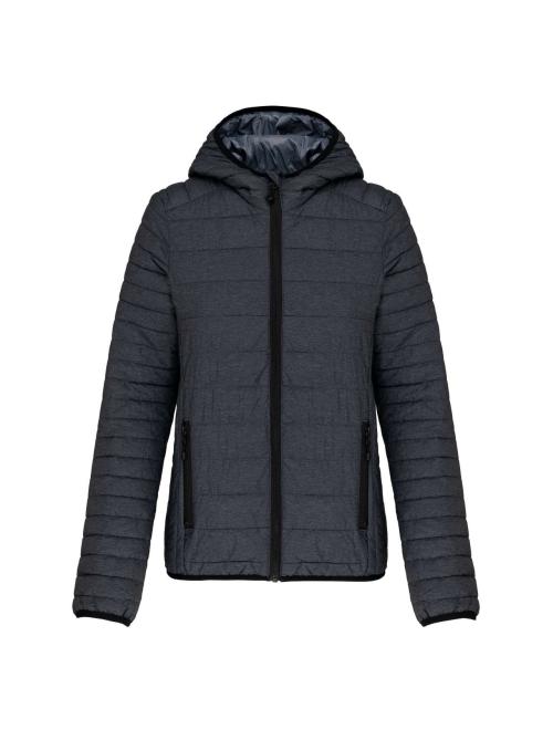 LADIES' LIGHTWEIGHT HOODED PADDED JACKET LADIES' LIGHTWEIGHT HOODED PADDED JACKET