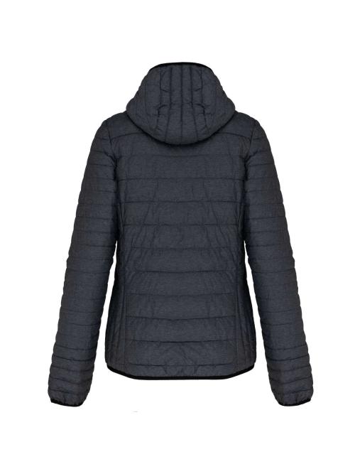 LADIES' LIGHTWEIGHT HOODED PADDED JACKET LADIES' LIGHTWEIGHT HOODED PADDED JACKET