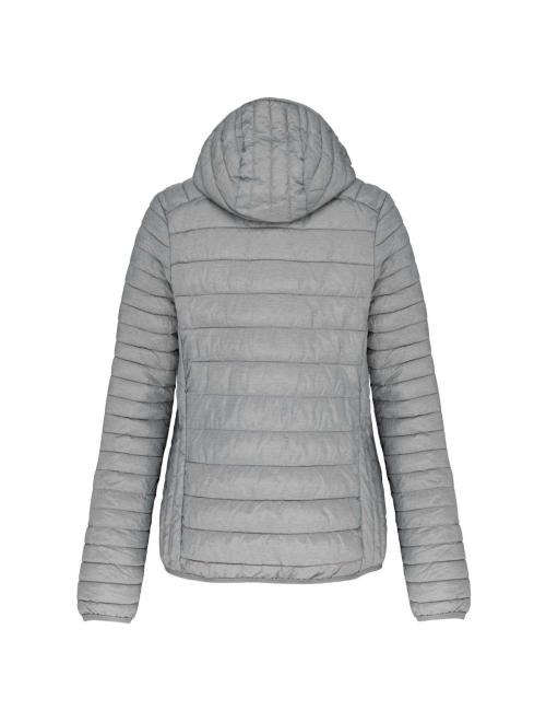 LADIES' LIGHTWEIGHT HOODED PADDED JACKET LADIES' LIGHTWEIGHT HOODED PADDED JACKET