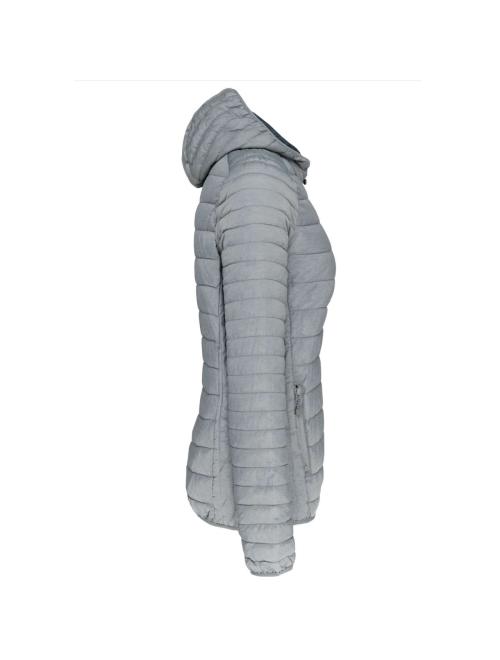 LADIES' LIGHTWEIGHT HOODED PADDED JACKET LADIES' LIGHTWEIGHT HOODED PADDED JACKET